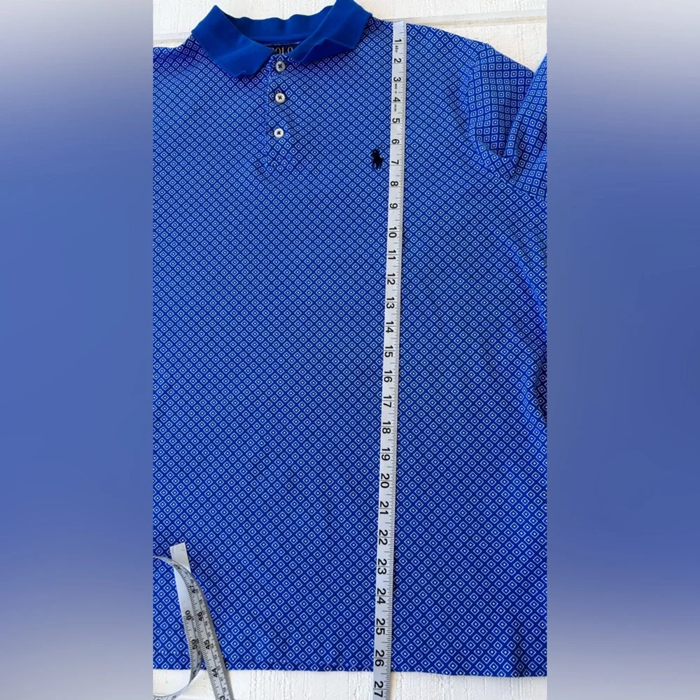 Polo Ralph Lauren Men’s Polo Shirt Diamond Pattern‎ Size Large